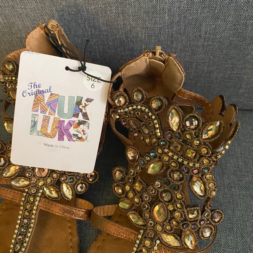 Embellished sandals